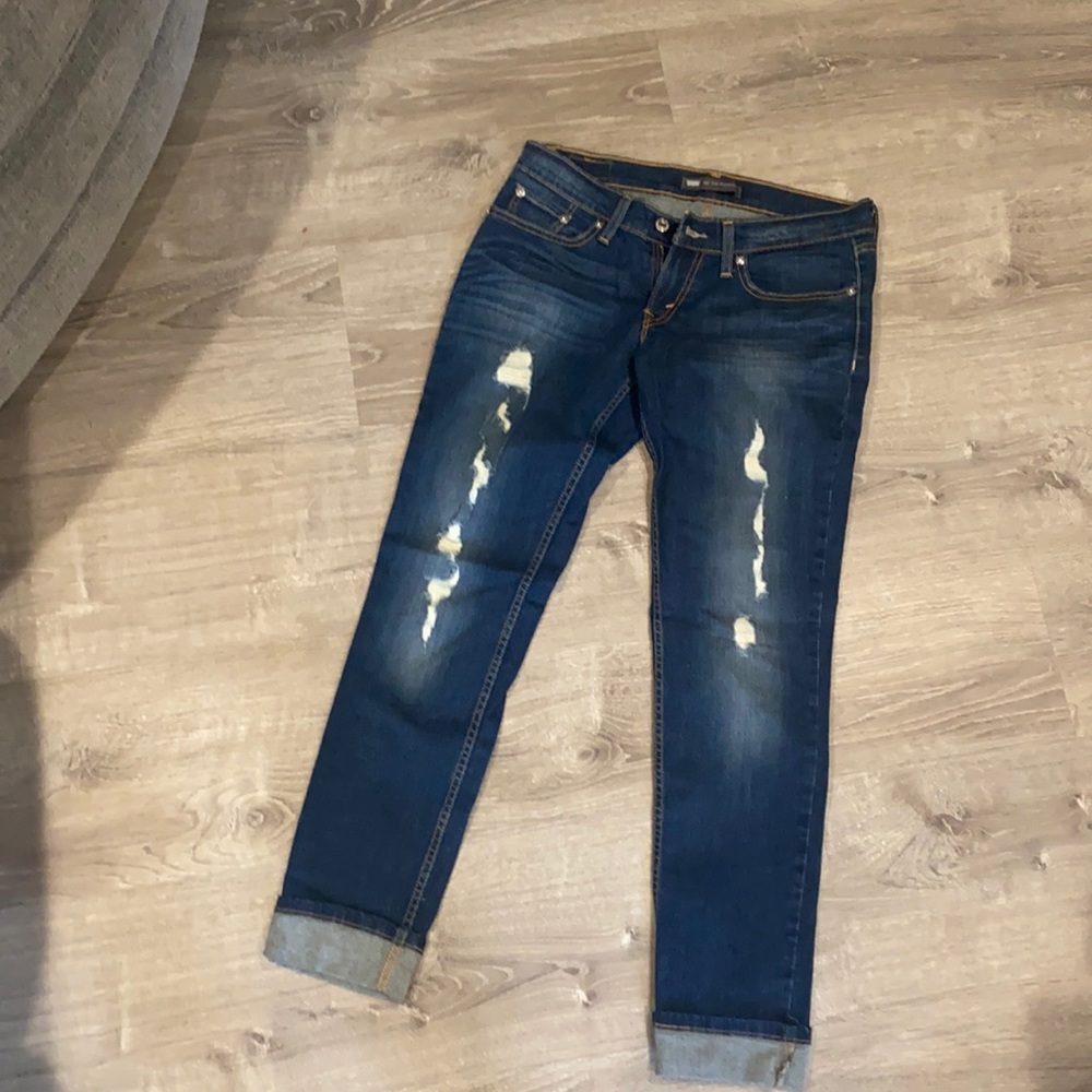 Levi’s 524 super low skinny jeans size 7